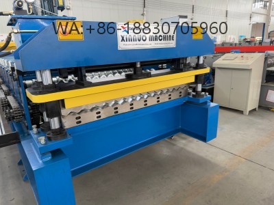 La máquina de láminas corrugadas para techos 990 de Xinnuo es un modelo habitual en nuestra fábrica. En América, la demanda de láminas para techos 990 está aumentando gradualmente.