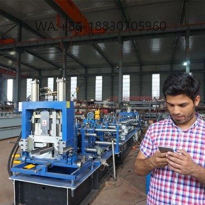 No Brasil, as estruturas de aço têm um mercado enorme. A máquina perfiladeira de estruturas de aço da XINNUO pode produzir produtos em formato de C e Z de forma totalmente automática.