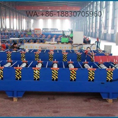 Pain&eacute;is de cobertura trapezoidais, com largura efetiva de 1000 mm e altura de 40 mm, s&atilde;o populares no mercado brasileiro por sua ampla cobertura, est&eacute;tica e durabilidade. Esta m&aacute;quina XINNUO &eacute; capaz de produzir esses pain&eacute;is rapidamente.