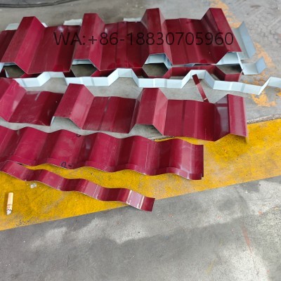 Double-layer IBR 686 & 762 forming machine, space-saving design, high efficiency, and flexible production with customizable speeds.