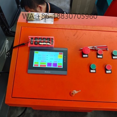 Double-layer IBR 686 & 762 forming machine, space-saving design, high efficiency, and flexible production with customizable speeds.