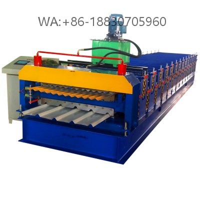 IBR 836 roof panel forming machine offers precision shaping, fast production speed, and strong adaptability for construction projects.