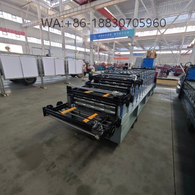 The IBR three-layer roof panel forming machine is specially designed for manufacturers who need to produce multiple profiles on one equipment. It can form IBR 686, IBR 840, and other customized profiles, making it one of the most versatile solutions in the roofing sheet industry.
