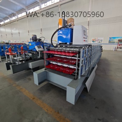 The IBR three-layer roof panel forming machine is specially designed for manufacturers who need to produce multiple profiles on one equipment. It can form IBR 686, IBR 840, and other customized profiles, making it one of the most versatile solutions in the roofing sheet industry.
