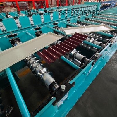 High-precision 760 Trimdek forming machine engineered for the Australian roofing market, offering stable production, clean rib shaping, and fully automated control.