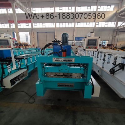 High-precision Trimdek panel forming machine for metal roofing production. Supports various coil materials, stable output, customizable width and speed for Australia and Southeast Asia.