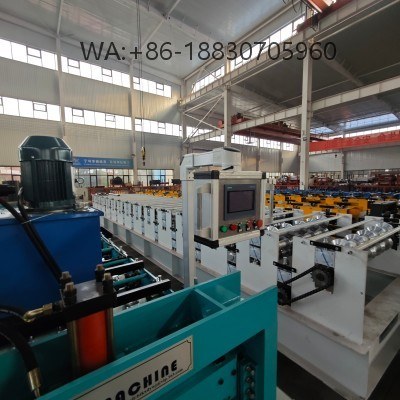 High-precision Trimdek panel forming machine for metal roofing production. Supports various coil materials, stable output, customizable width and speed for Australia and Southeast Asia.