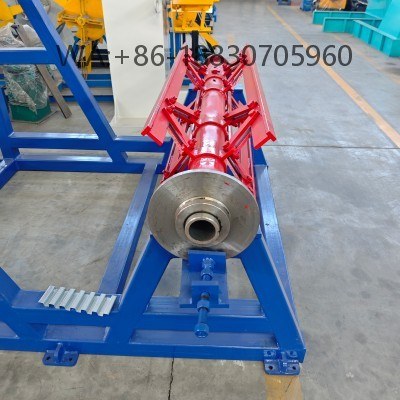 Special uncoiling machine designed for double-layer roofing sheet machines, ensuring stable coil feeding, synchronized operation, and improved production efficiency.