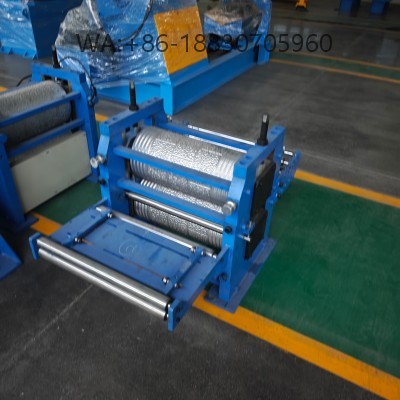 Metal sheet embossing machine for anti-slip & decorative texturing, sturdy structure, high precision. Suitable for steel/aluminum sheets, customizable patterns, factory direct for industrial use.