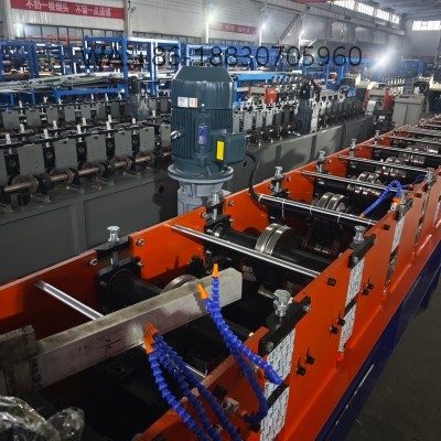 Rack Upright Roll Forming Machine, a robust upright-roll-forming-machine for storage rack uprights, high precision, customizable sizes, factory direct for warehouse racking solutions.