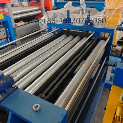Sheet Metal Leveling and Shearing Machine, reliable coil-cutting-machine for metal coil leveling & shearing, high precision, customizable, factory direct for metal processing projects.