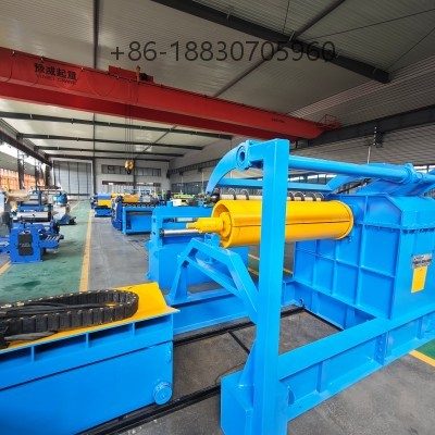 Metal Coil Slitting Line (slitting-line) for precision metal coil slitting, from light to heavy gauge sheets, customizable for all industrial processing needs.