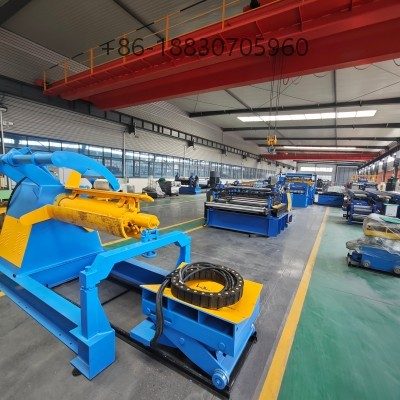 Metal Coil Slitting Line (slitting-line) for precision metal coil slitting, from light to heavy gauge sheets, customizable for all industrial processing needs.