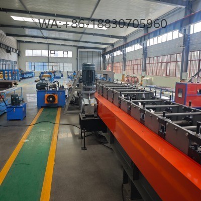 Solar-bracket-roll-forming-machine for precision solar strut channel manufacturing, customizable profiles for PV mounting systems, durable and high-efficiency production.
