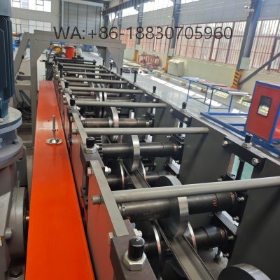 Solar-bracket-roll-forming-machine for precision solar strut channel manufacturing, customizable profiles for PV mounting systems, durable and high-efficiency production.