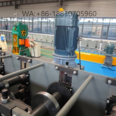 Solar-bracket-roll-forming-machine for precision solar strut channel manufacturing, customizable profiles for PV mounting systems, durable and high-efficiency production.