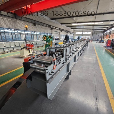 Solar-bracket-roll-forming-machine for precision solar strut channel manufacturing, customizable profiles for PV mounting systems, durable and high-efficiency production.