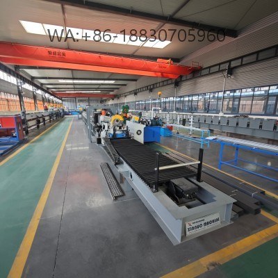 Strut-channel-roll-forming-machine for solar PV support frames, high-precision strut channel production, customizable profiles for all solar mounting systems.