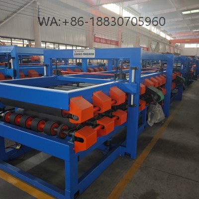 Máquina de painéis sanduíche PUF (puf-panel-making-machine) para painéis isolantes térmicos, personalizável para projetos residenciais e industriais no Brasil.