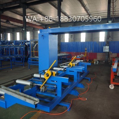 Optimize your post-production workflow with our heavy-duty Automactic-CZ-Purlin-Stacker. Automate the flipping, sorting, and dense nesting of C & Z structural channels.