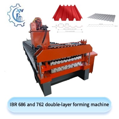 IBR 686 and 762 double-layer forming machine