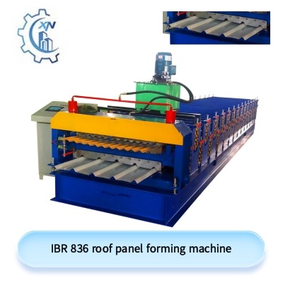 IBR 836 roof panel forming machine