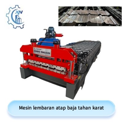 Mesin lembaran atap baja tahan karat