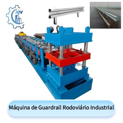 Máquina de Guardrail Rodoviário Industrial