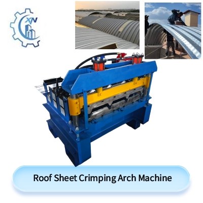 Roof Sheet Crimping Arch Machine