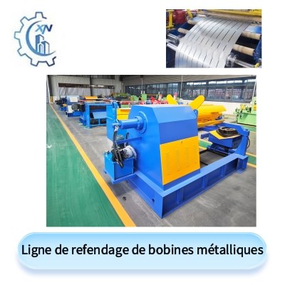 Ligne de refendage de bobines métalliques