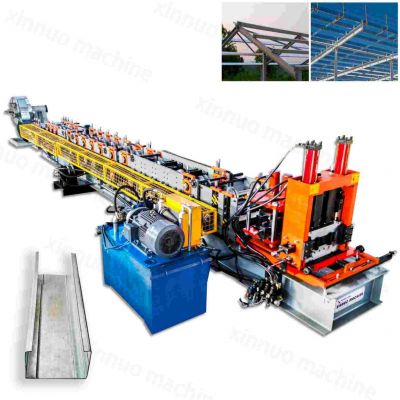 C purlin forming machine