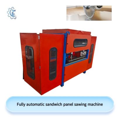 Fully automatic sandwich panel sawing machine