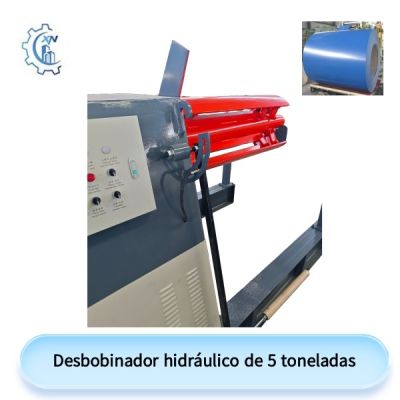 Desbobinador hidráulico de 5 toneladas