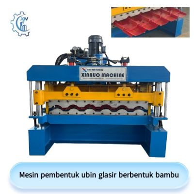 Mesin pembentuk ubin glasir berbentuk bambu