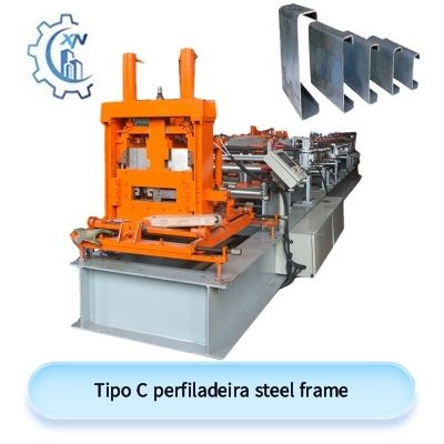 Tipo C perfiladeira steel frame