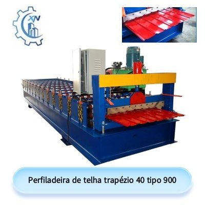 Perfiladeira de telha trapézio 40 tipo 900