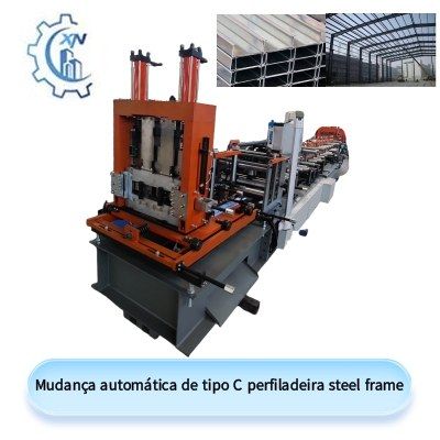 Mudança automática de tipo C perfiladeira steel frame