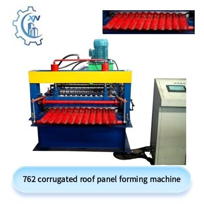 762 corrugated roof panel forming machine
