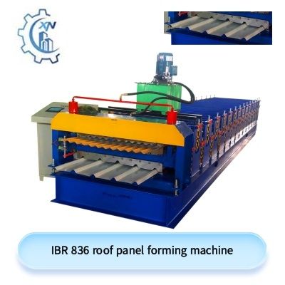 IBR 836 roof panel forming machine