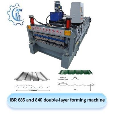 IBR 686 and 840 double-layer forming machine