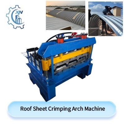 Roof Sheet Crimping Arch Machine