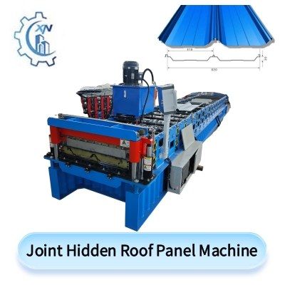 Joint Hidden Roof Panel Machine